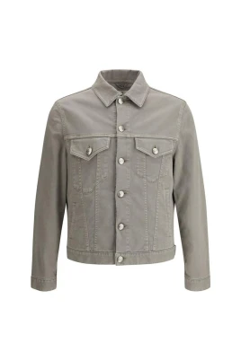 Klassisk denimjacka med patchfickor