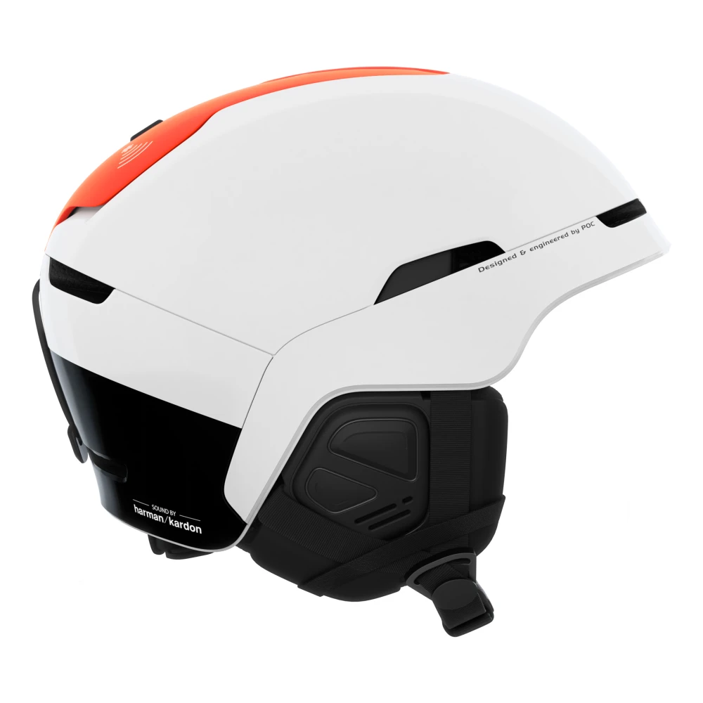 POC Hydrogen White Fluorescent Orange Connect White Unisex