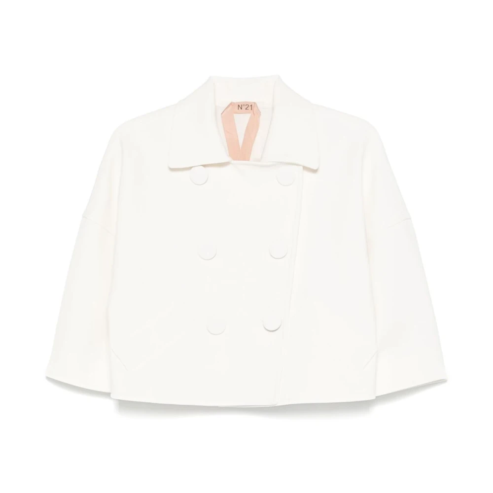 N21 Beige Jas voor Vrouwen Beige Dames