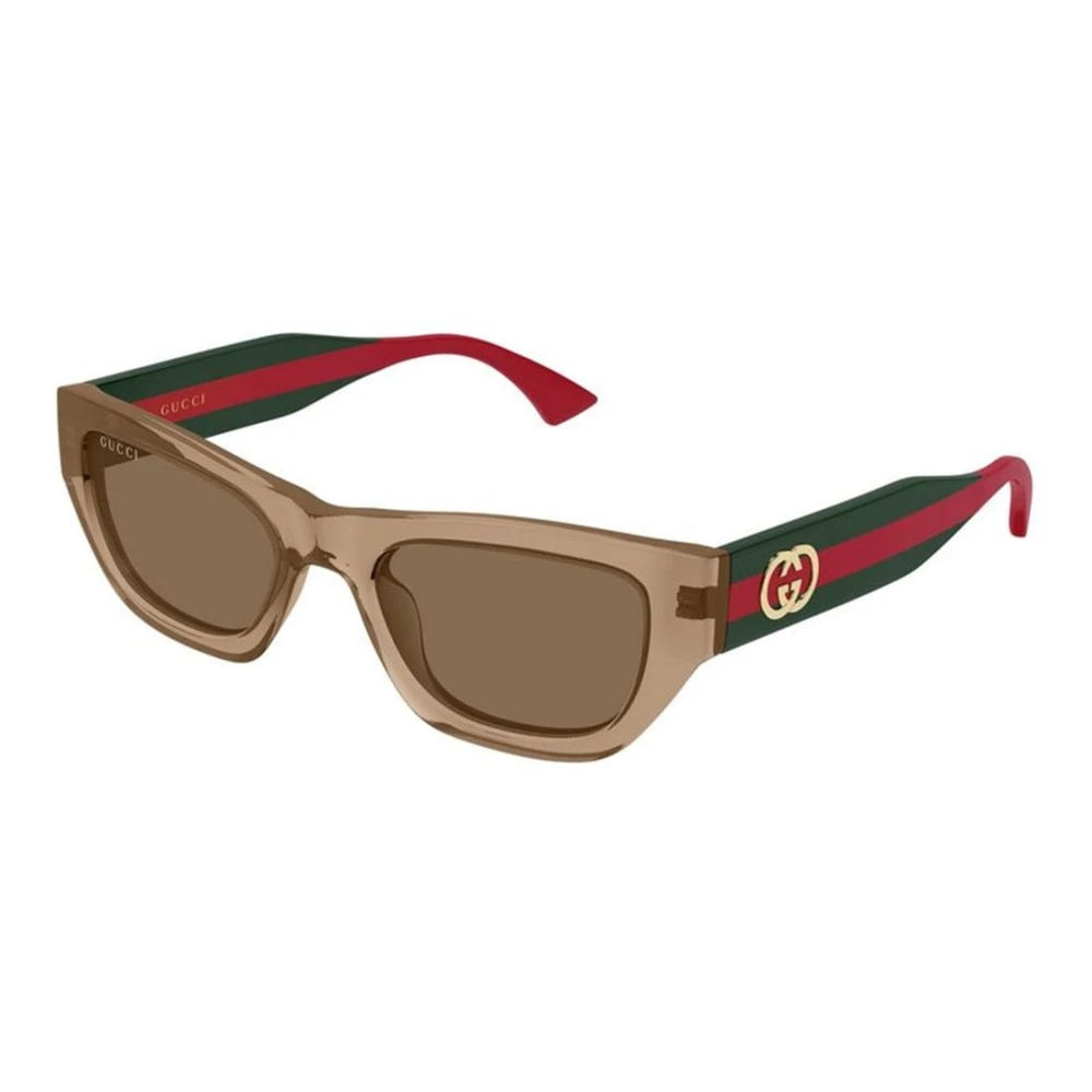 Gucci Women's Brown Sunglasses, 52 Mm, Gg2116s 004 Cat Eye Sunglasses