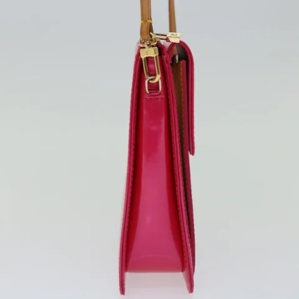 Louis Vuitton Vintage Pre-owned Leather pouches Red Heren