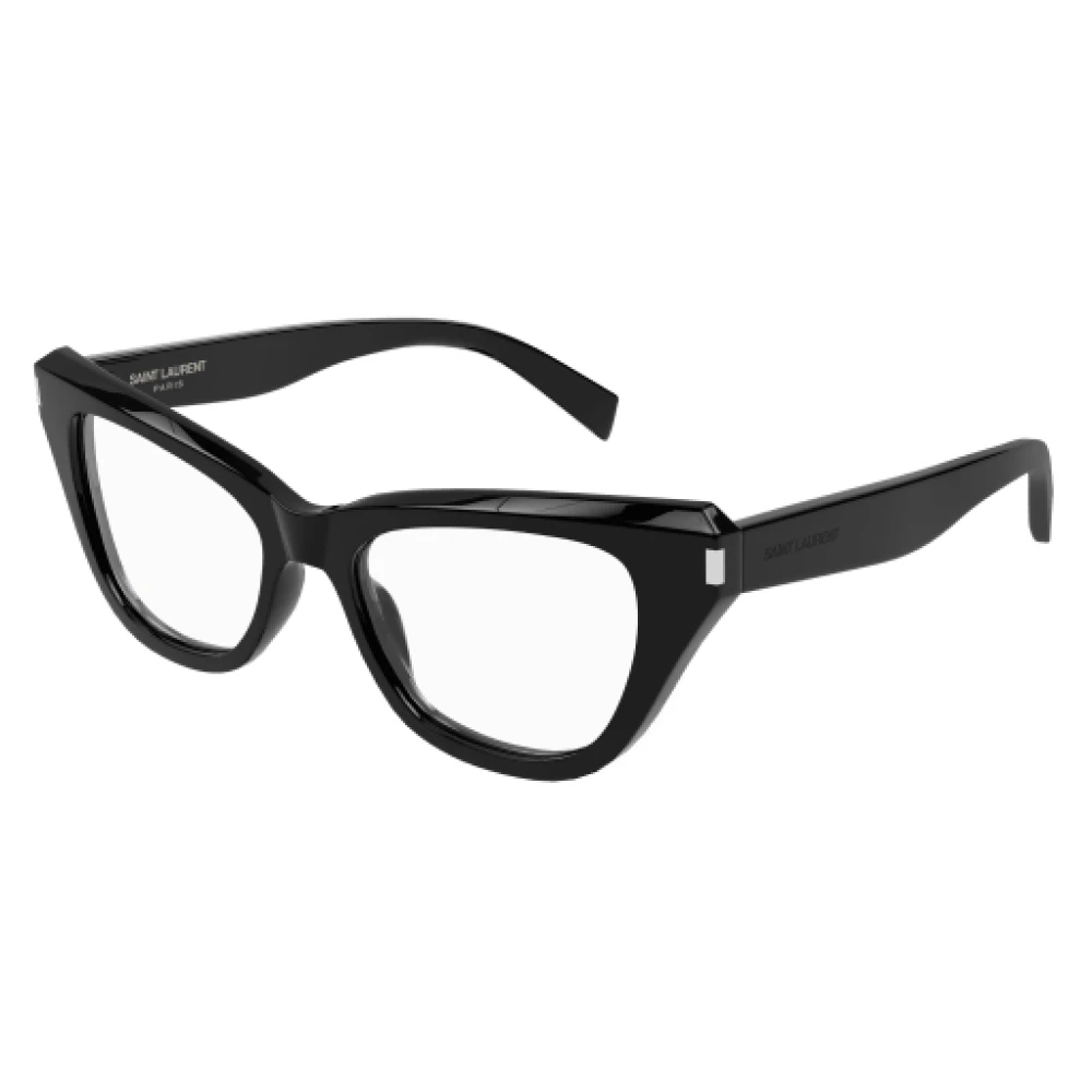Saint Laurent Unisex Black Glasses, 52 Mm, Sl 472 Optical Frame