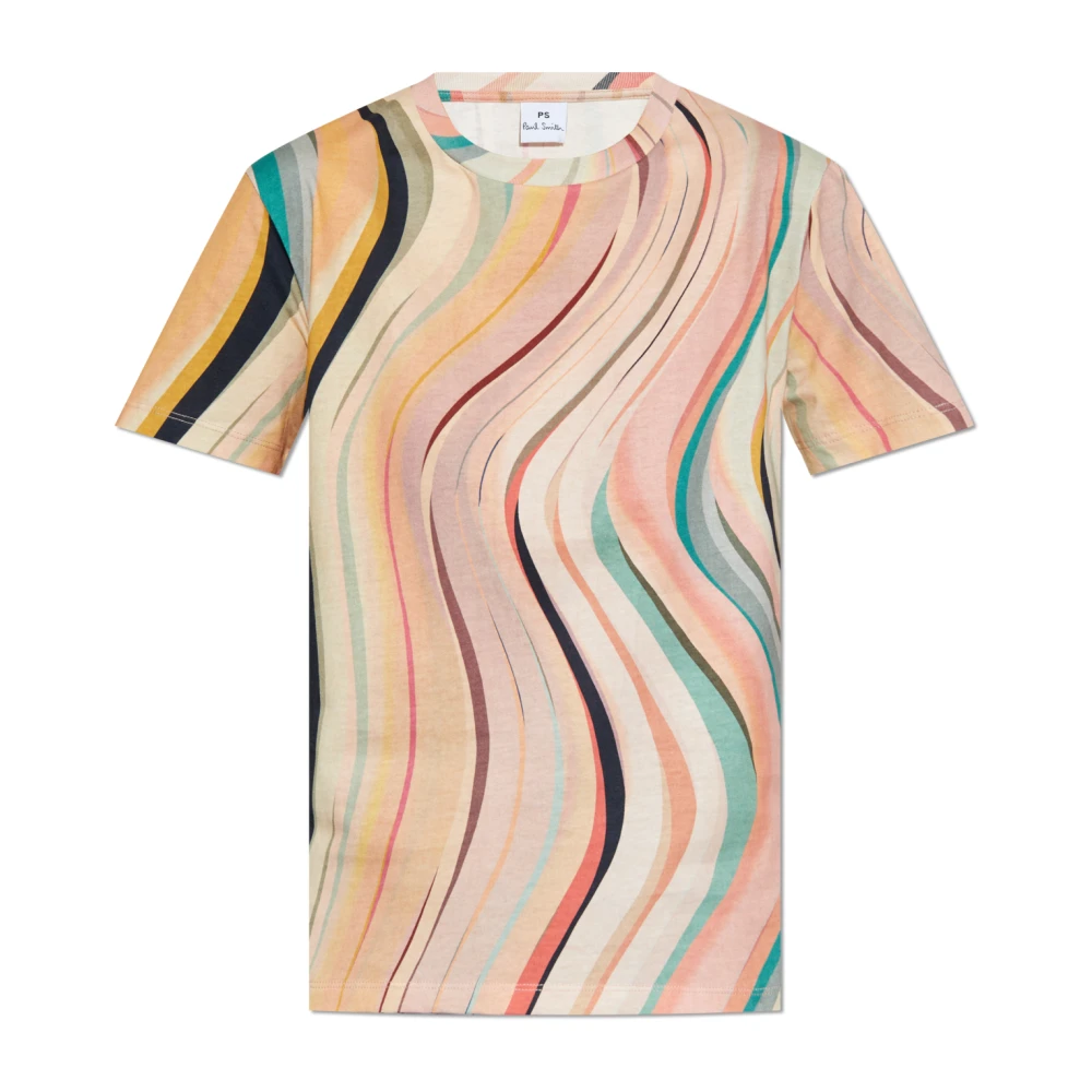 PS By Paul Smith Katoenen T-shirt Multicolor Dames