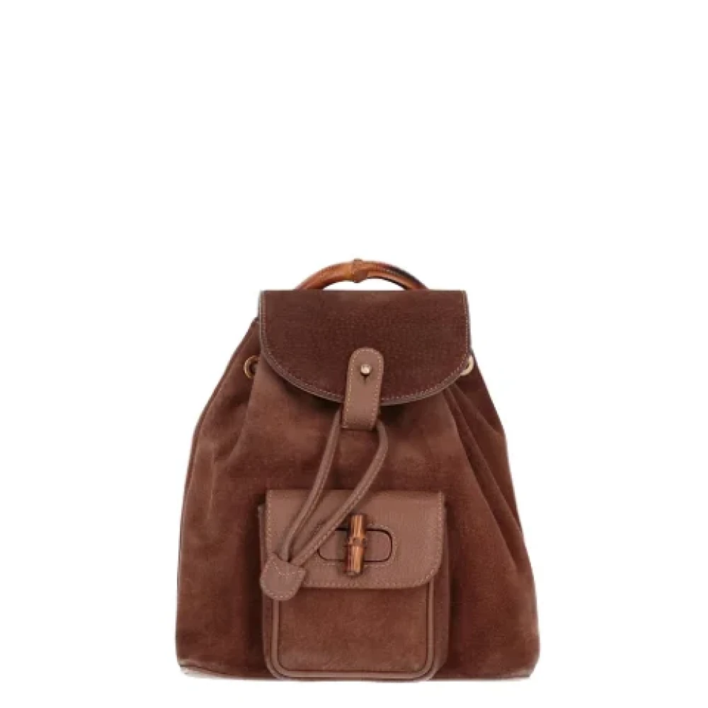 Pre-owned > Pre-owned Bags > Pre-owned Backpacks - - Gucci Vintage - Modalova