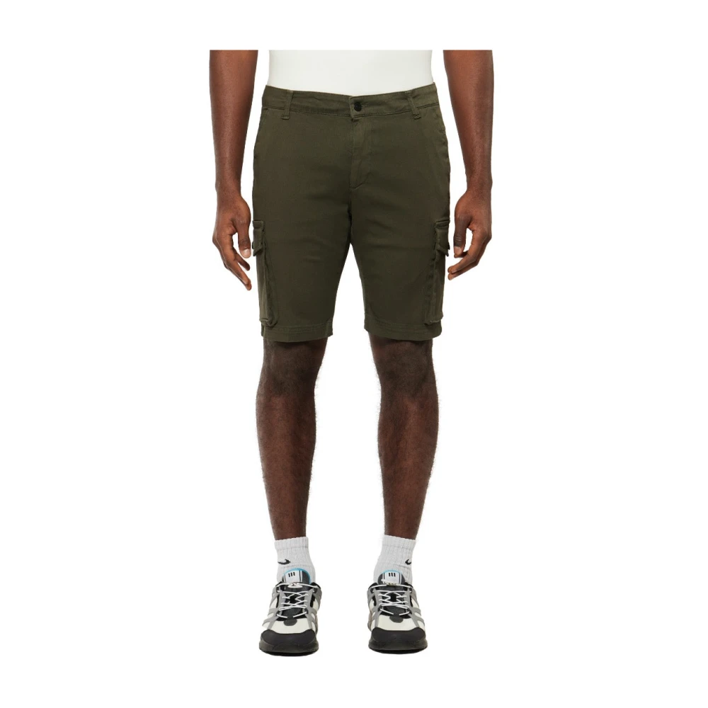 My Brand Varsity Cargo Shorts in Army Stijl Green Heren