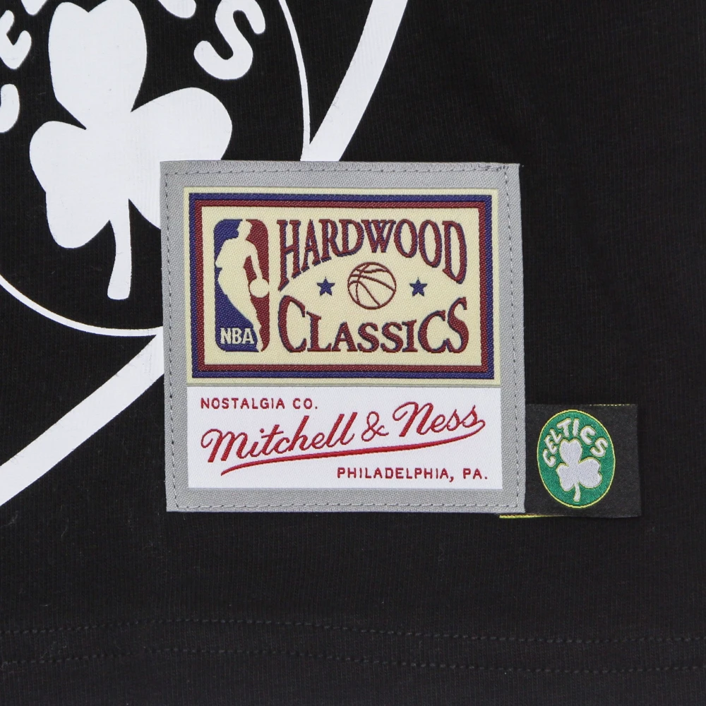 Mitchell & Ness Boston Celtics NBA Tee Zwart Black Heren