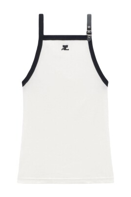 jersey-texture-top-with-buckle-detail