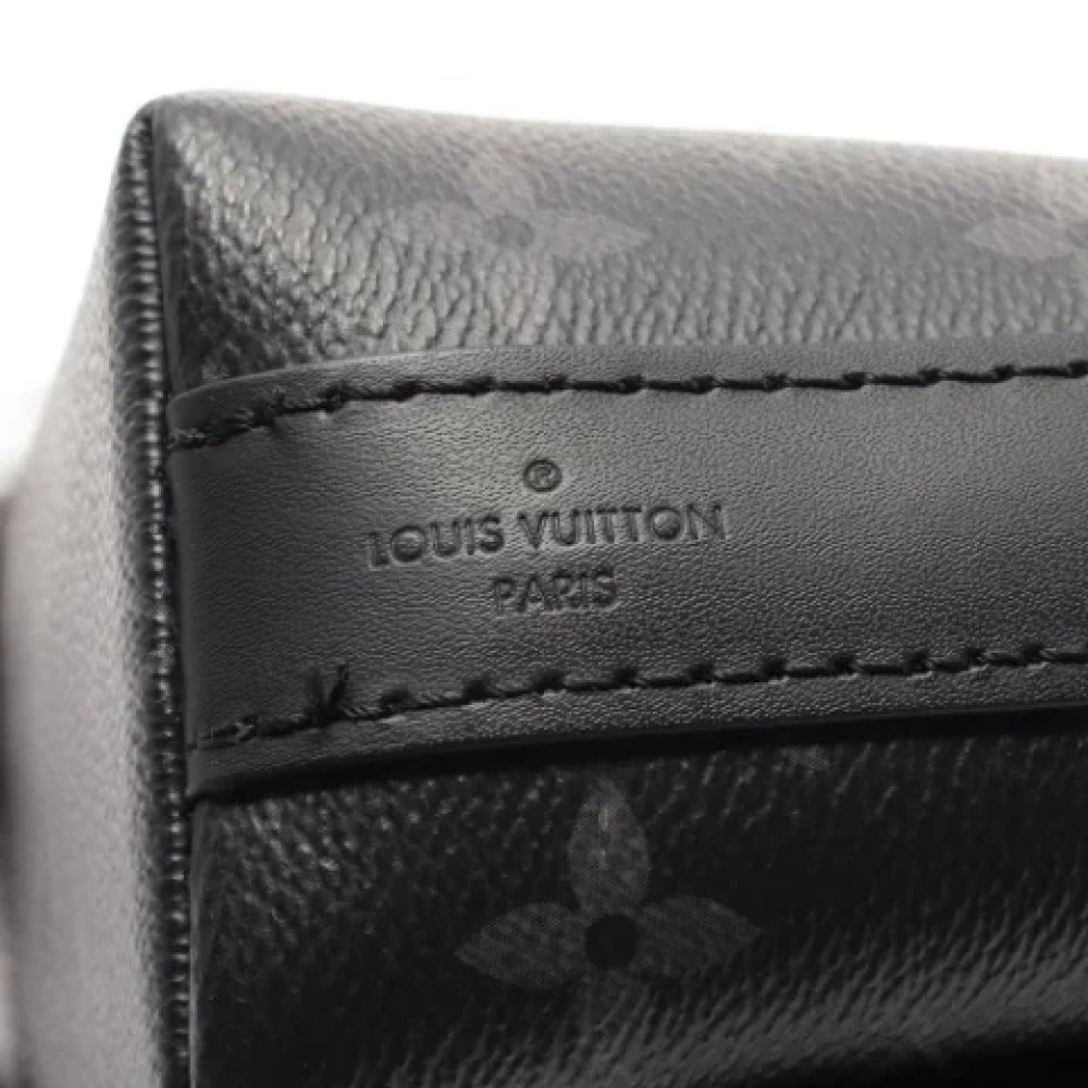 Louis Vuitton Vintage Pre-owned Canvas louis-vuitton-bags Black Heren