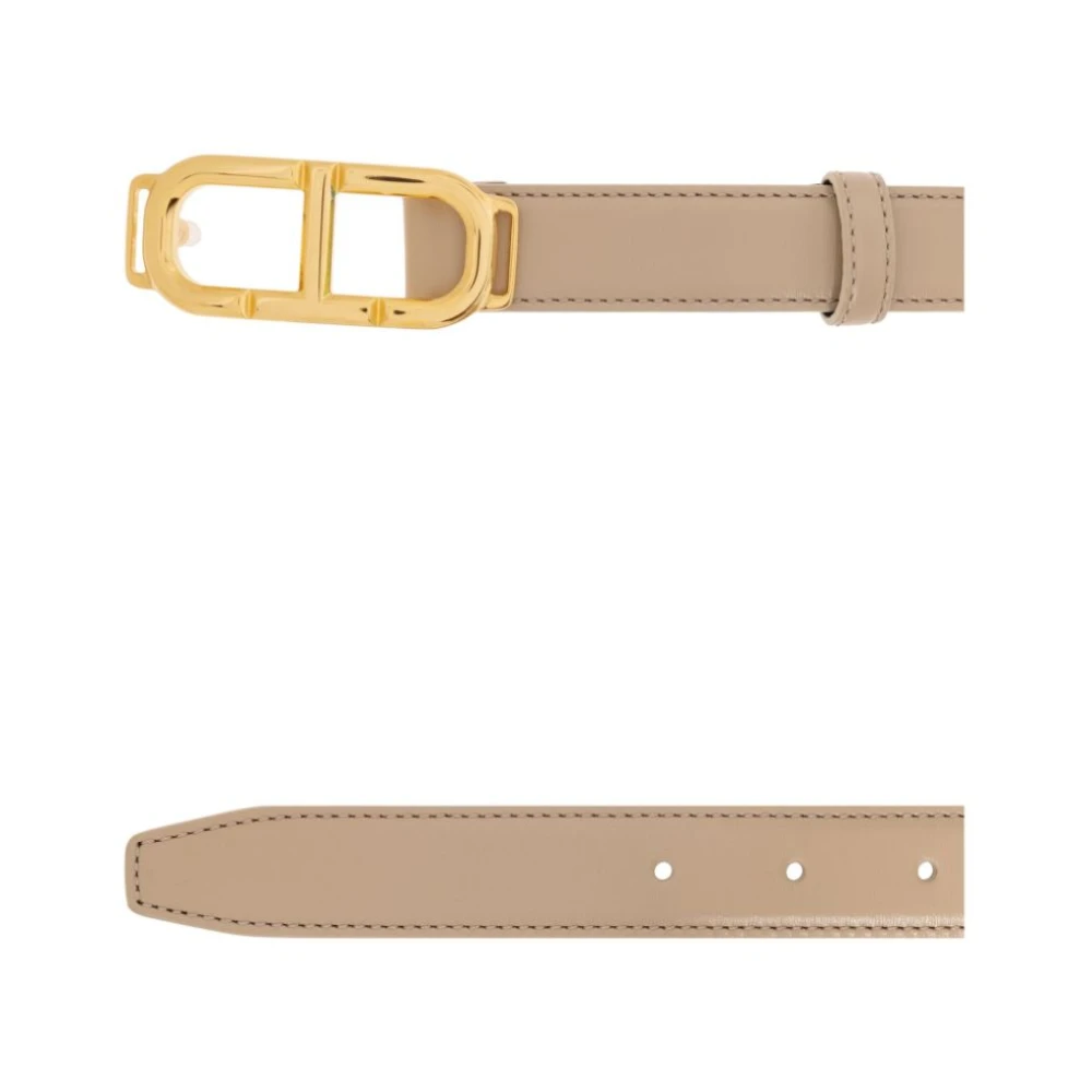 Tom Ford Beige Leren Riemen Beige Dames