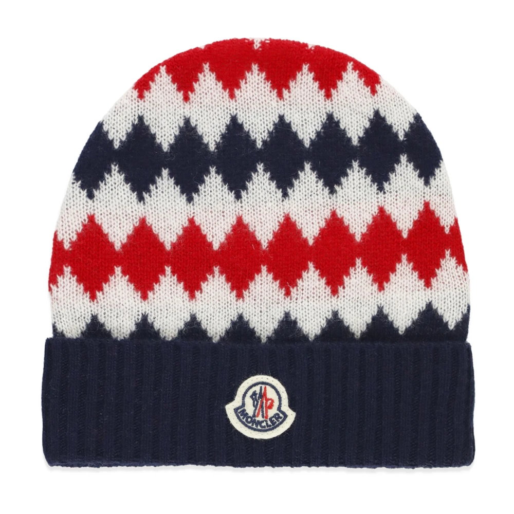 Moncler Barn Multifärgad Beanie Mössa Multicolor, Pojke