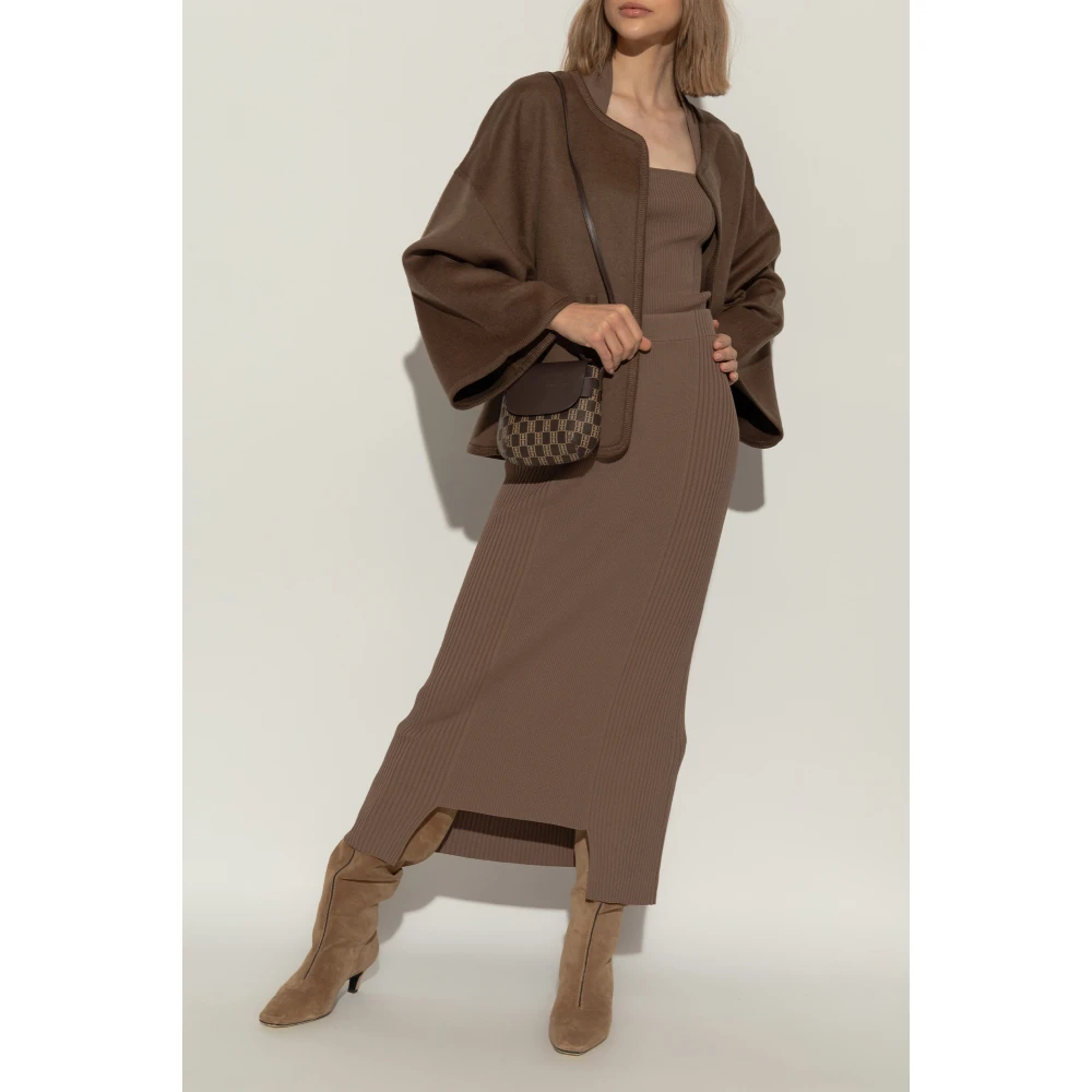 By Malene Birger Gestreepte rok Merine By Herenne Birger Brown Dames