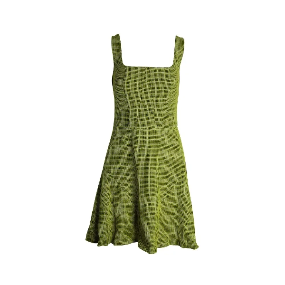 Missoni Pre-owned Cotton dresses Green Dames
