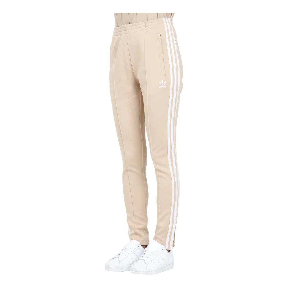 adidas Originals Beige Adicolor SST Sweatpants Vrouwen Beige Dames