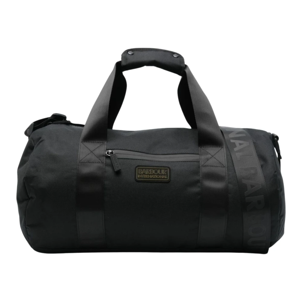 Barbour Men's Black Knockhill Holdall - Weekend Bags - One Size - Bags