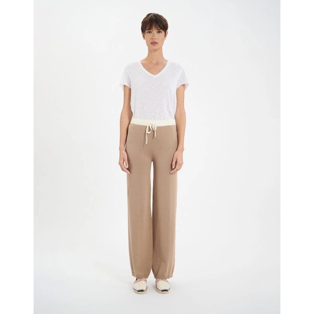 Ines De La Fressange Paris John katoenen broek Beige Dames