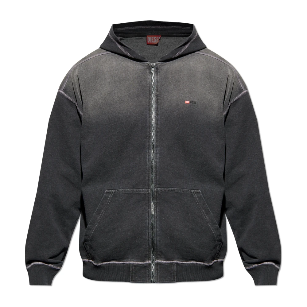 Diesel Uomo Nero Felpe, Xs, New,