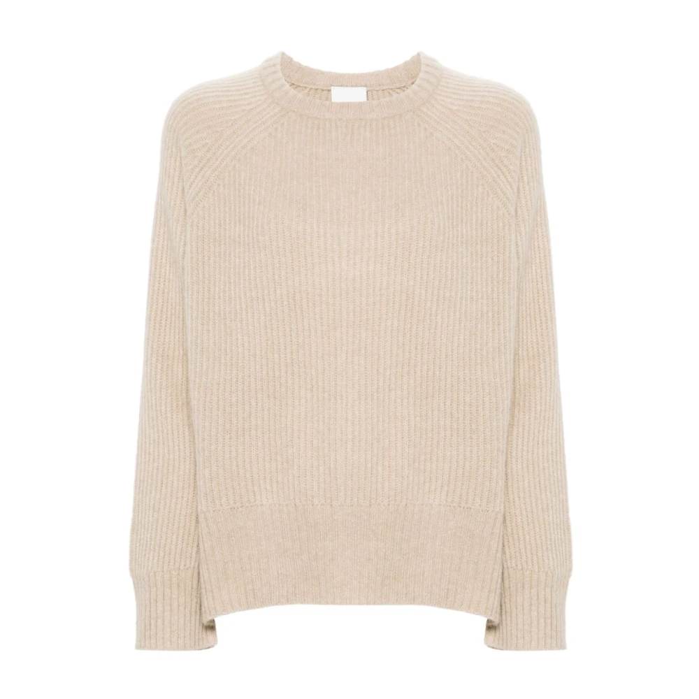 allude Volledige Cardigan Trui in Rood Beige Dames