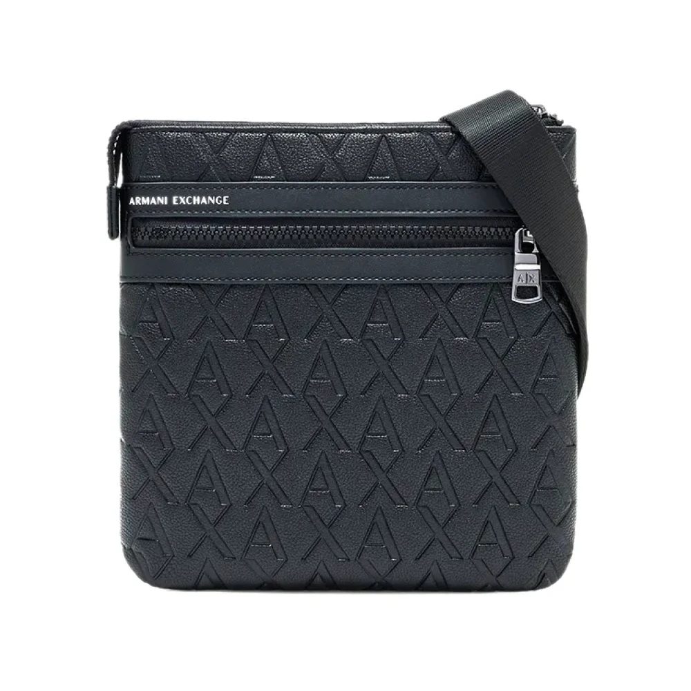 Armani Exchange Hombre Sacoche Plate Essential Logo
