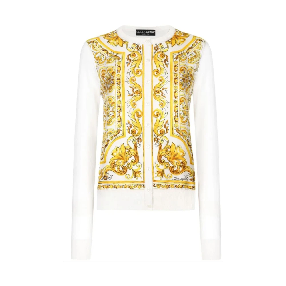 Dolce & Gabbana Women's Multicolor Cardigans,, Stylish Jumpers Collection Medium