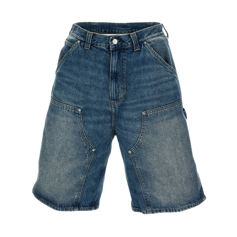 Carhartt Wip Men's Blue Denim Shorts