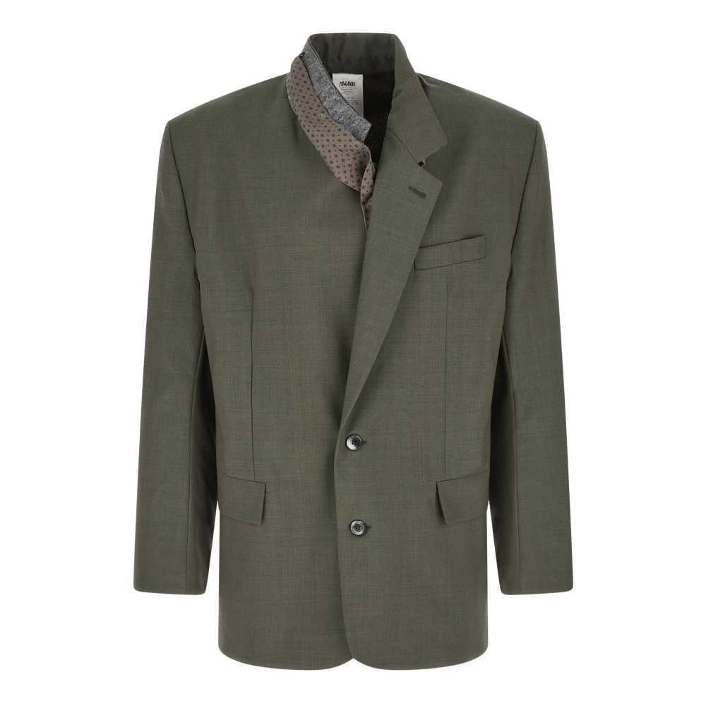 Magliano Hombre Verde Trajes, Talla: L