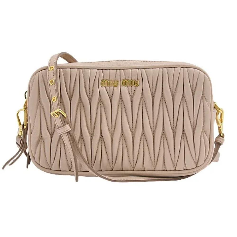 Pre-owned > Pre-owned Bags > Pre-owned Cross Body Bags - - Miu Miu Pre-owned - Modalova