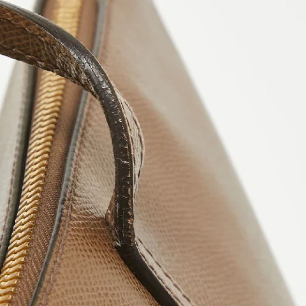 Dolce & Gabbana Pre-owned Leather totes Beige Dames