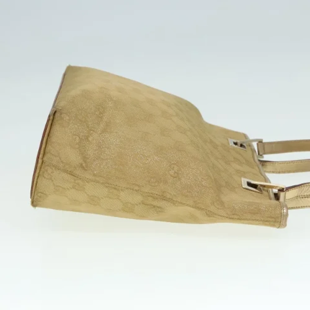 Gucci Vintage Pre-owned Canvas totes Yellow Dames