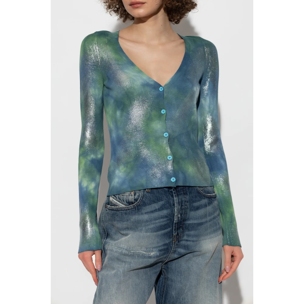 Diesel Cardigan M-Isotta Green Dames