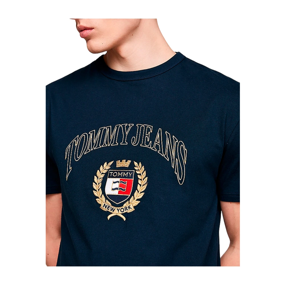 Tommy Hilfiger Klassieke Ronde Hals T-Shirt Blue Heren