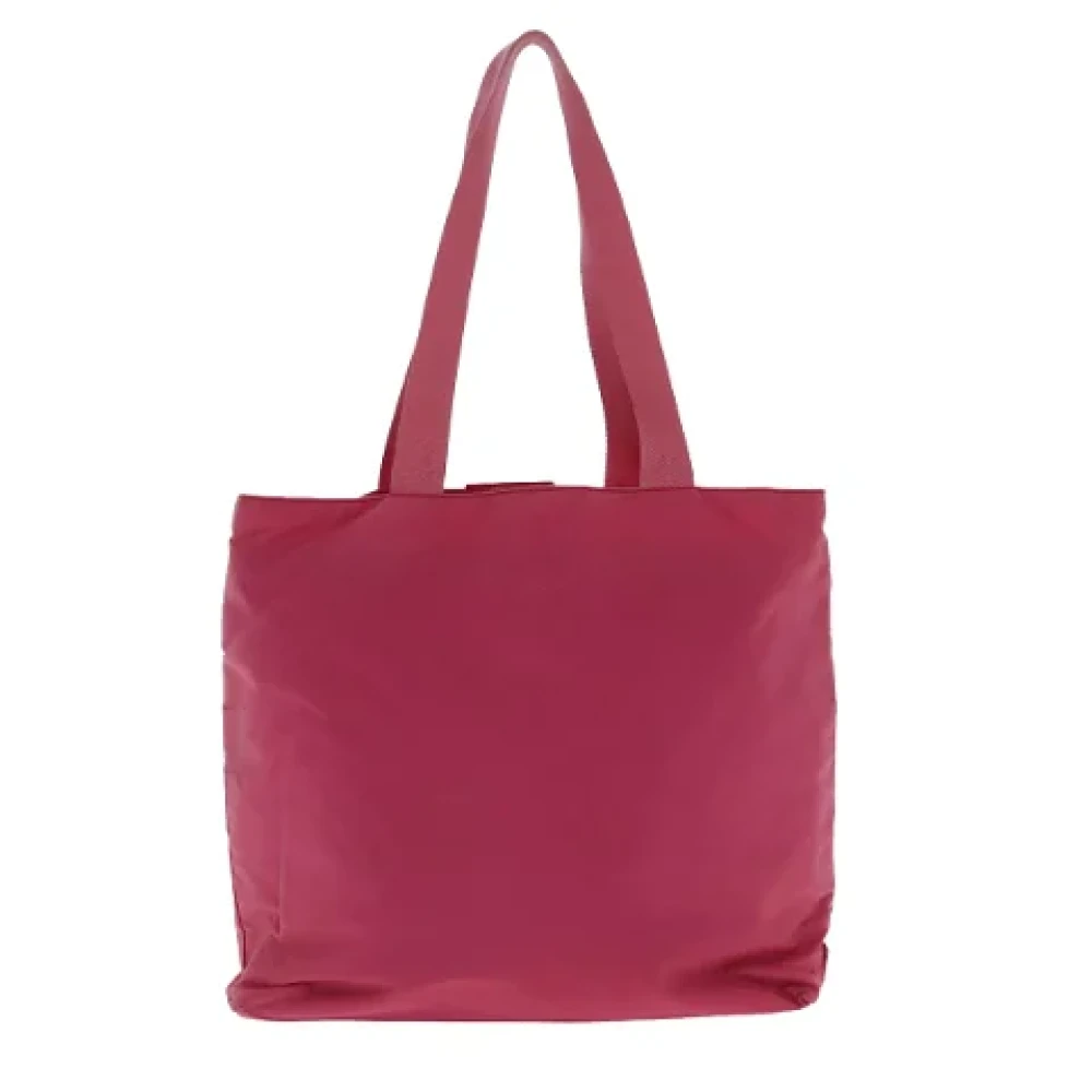 Prada Vintage Pre-owned Nylon totes Pink Dames