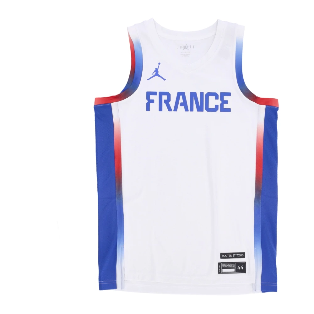 Jordan Frankrijk Basketbal Tanktop White Heren
