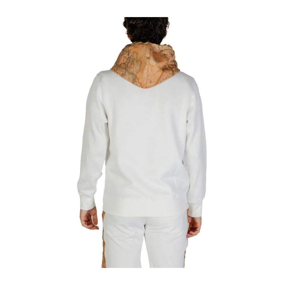 Alviero Martini 1a Classe Gemengde Trui Mannen Herfst Winter Collectie White Heren