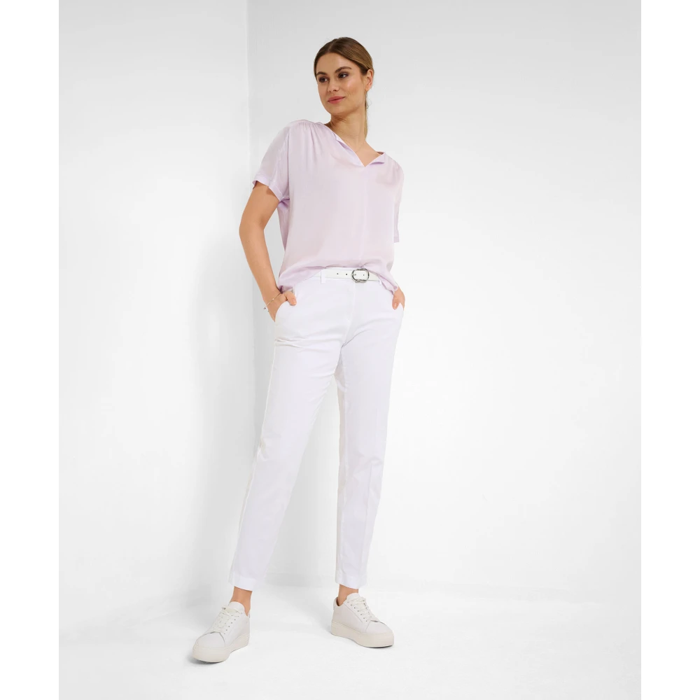 BRAX Slim-fit Trousers White Dames
