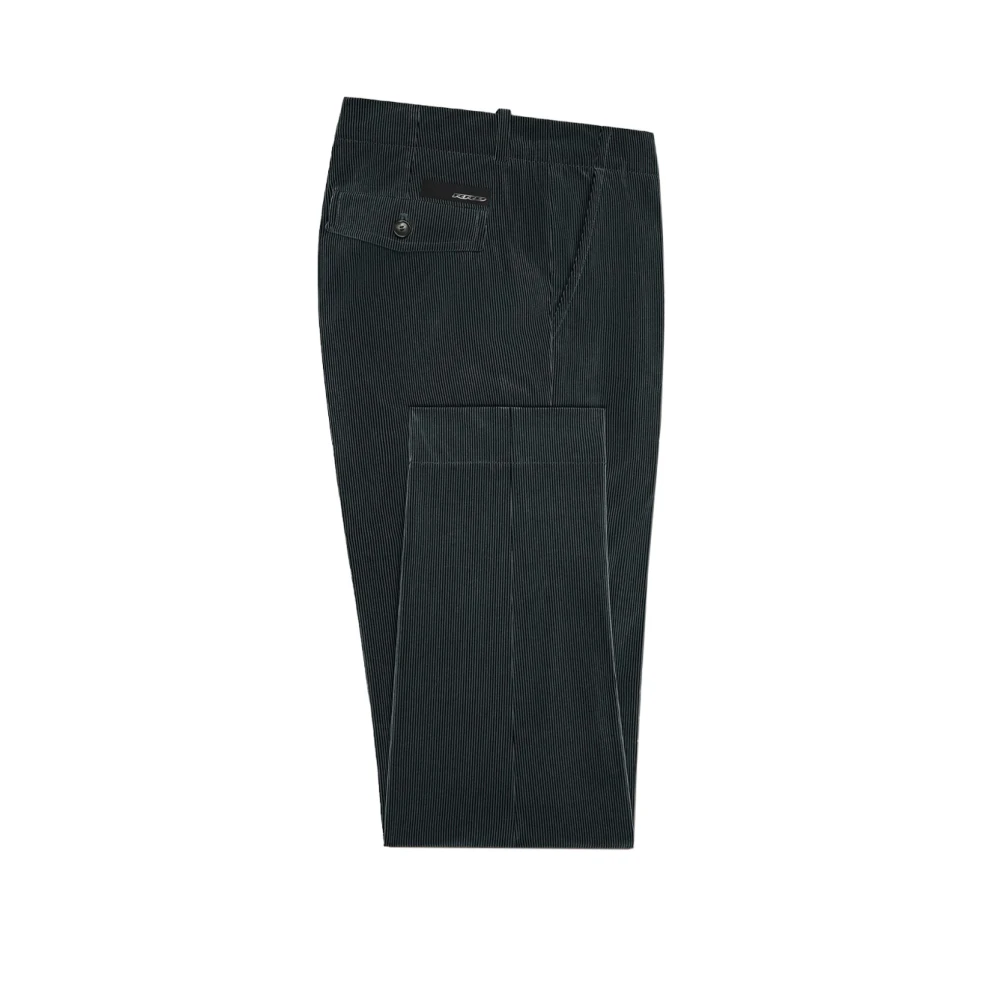RRD Velvet Broek met Rechte Pijp Gray Heren