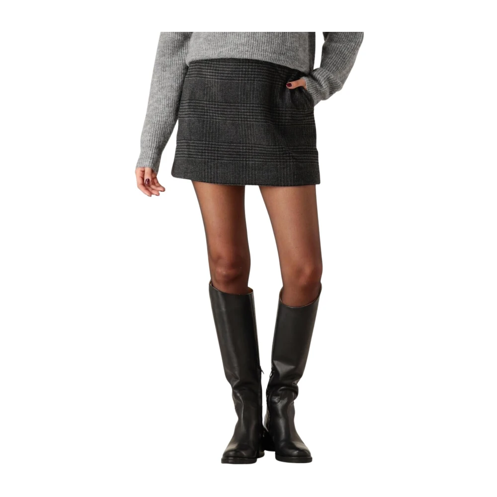Selected Femme Grijze Mini Rok voor Vrouwen Gray Dames