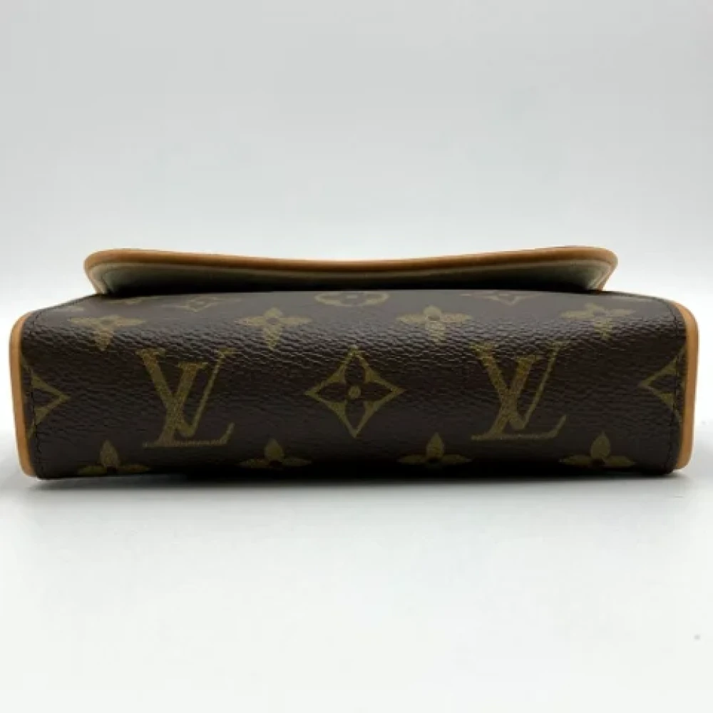 Louis Vuitton Vintage Pre-owned Canvas shoulder-bags Brown Dames