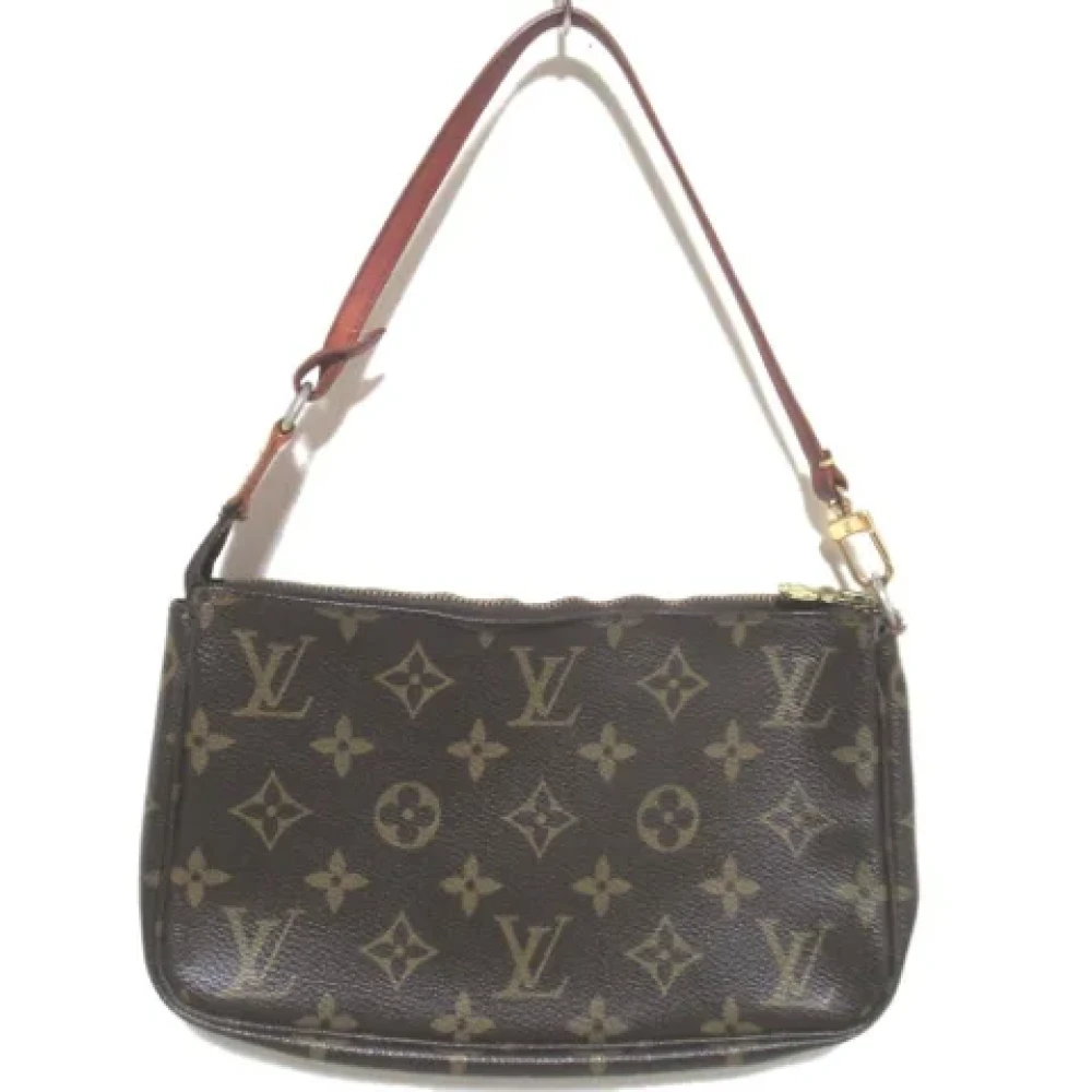 Louis Vuitton Vintage Pre-owned Canvas louis-vuitton-bags Brown Dames