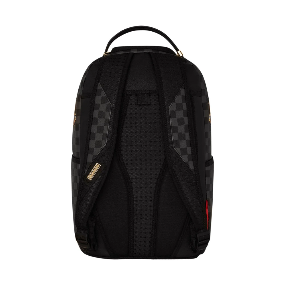 Sprayground Schaakbordmotief Rugzak Multicolor Unisex