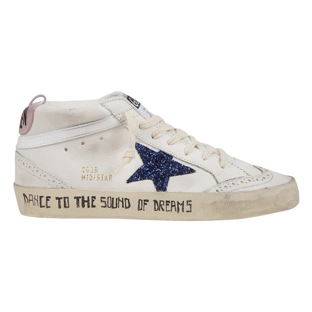 Golden Goose Mid Star Sneakers Dames Schoenen Wit