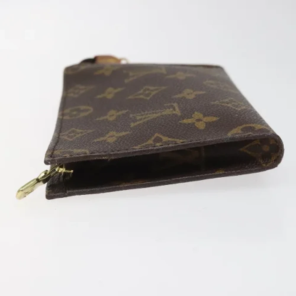 Louis Vuitton Vintage Pre-owned Canvas pouches Brown Dames