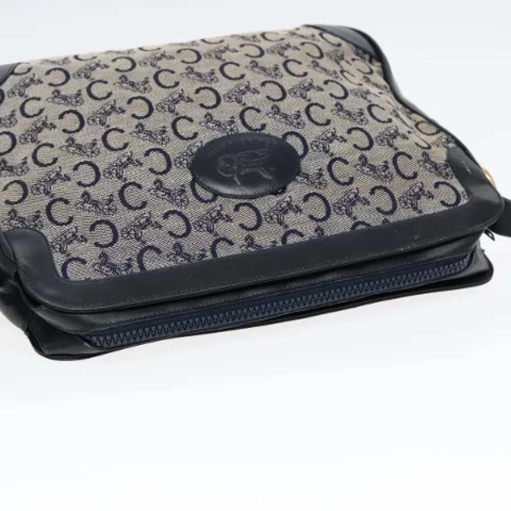 Celine Vintage Pre-owned Canvas celine-bags Blue Dames
