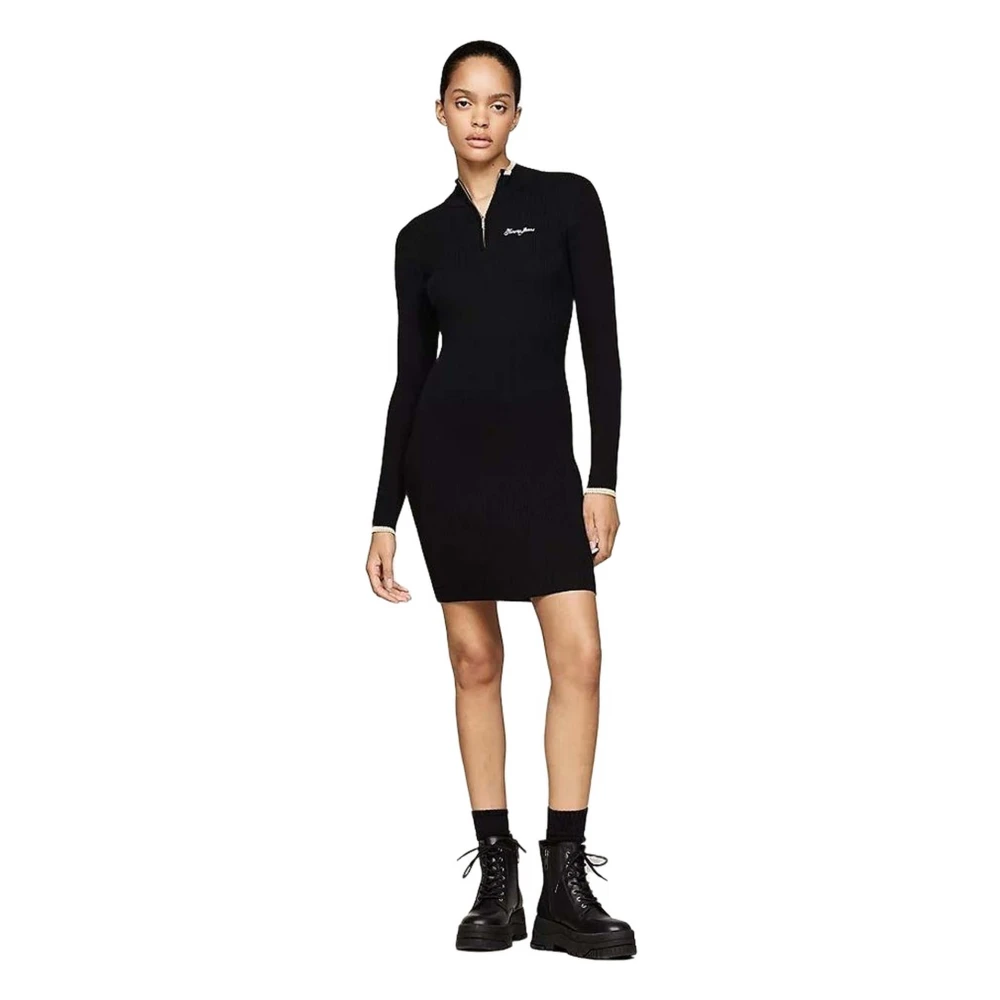 Tommy Jeans Jurk Black Dames