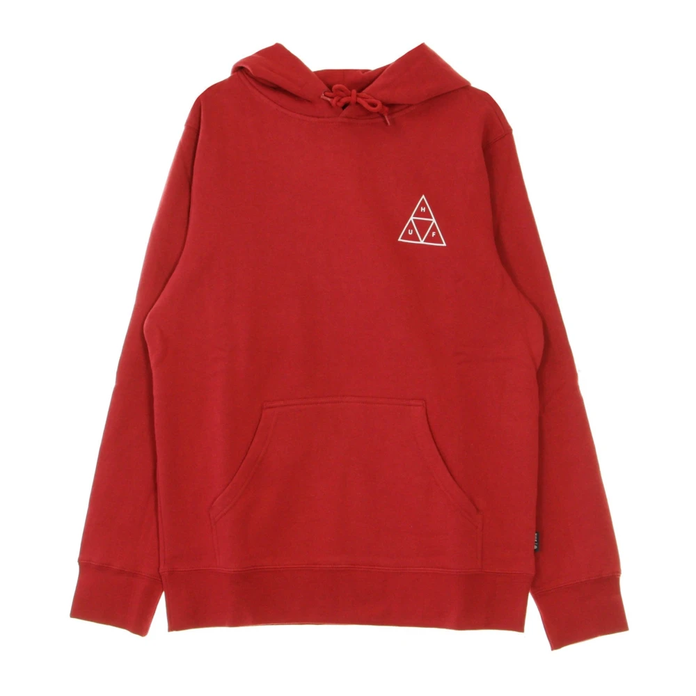 HUF Rode hoodie met trekkoord capuchon Red Heren