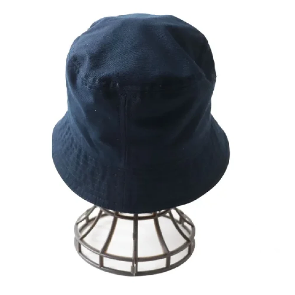 Valentino Vintage Pre-owned Cotton hats Blue Dames