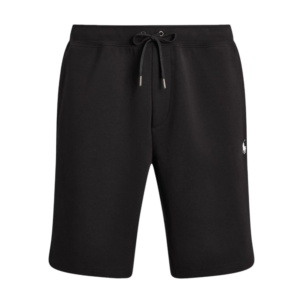 Ralph Lauren Men's Black 23-Cm Double-Knit Short