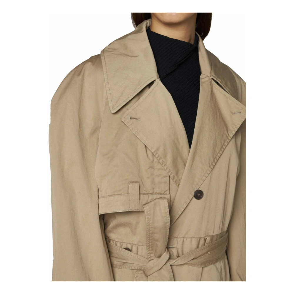 Balenciaga Stijlvolle Jassen in Wit Blauw Beige Dames