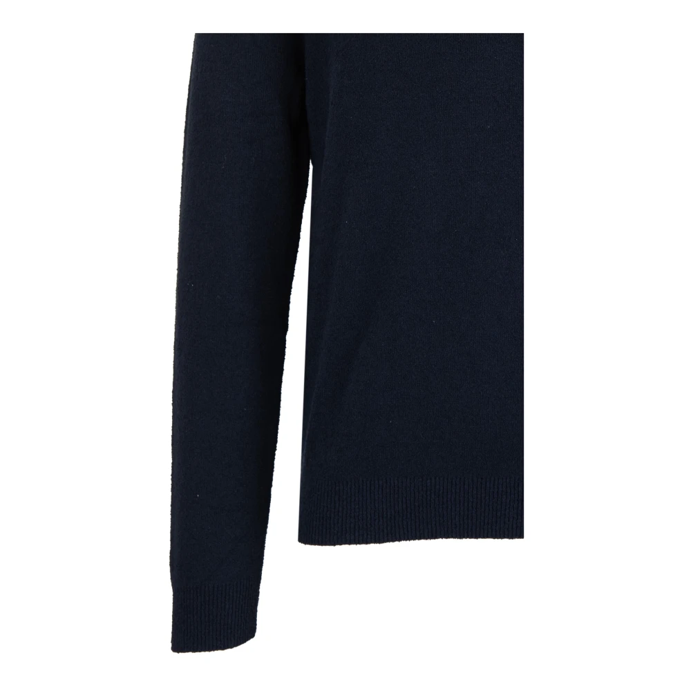 Sun68 Heren Pullover Sweater met Geborduurd Logo Blue Heren
