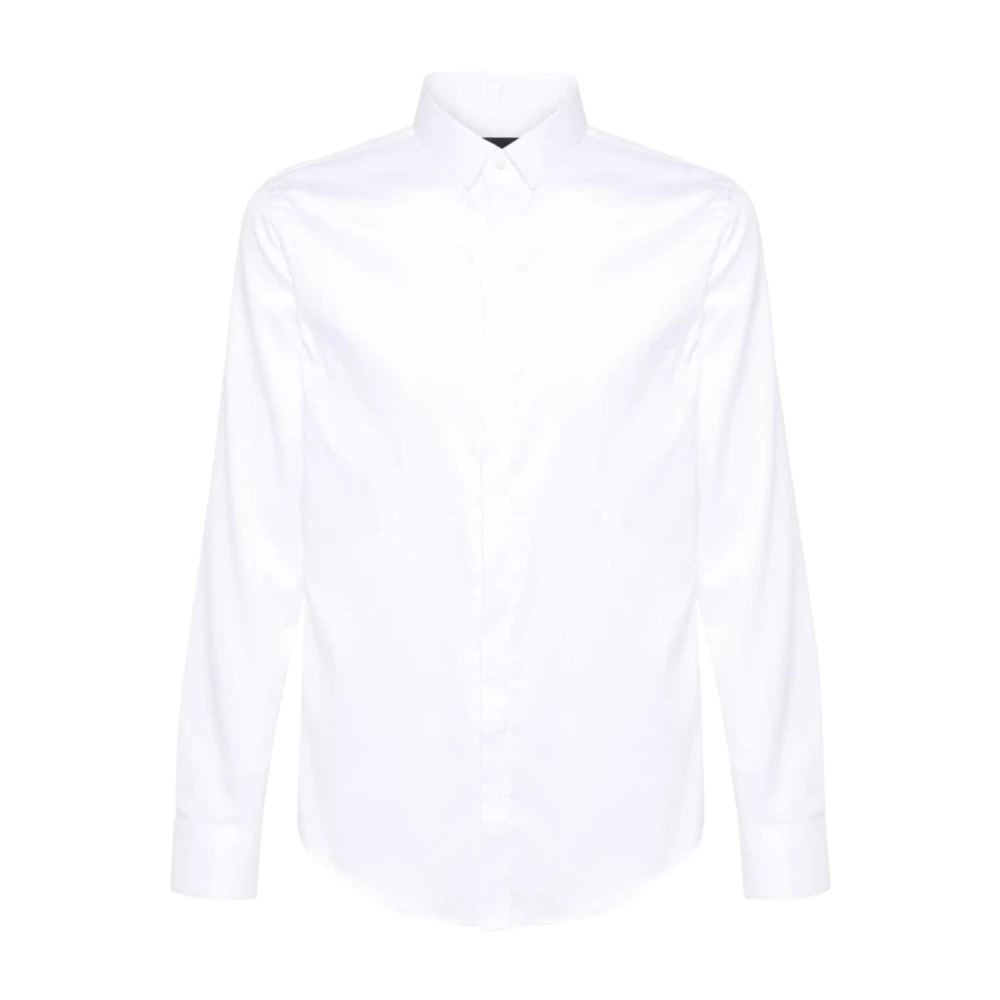 Emporio Armani Formal Shirts White Heren
