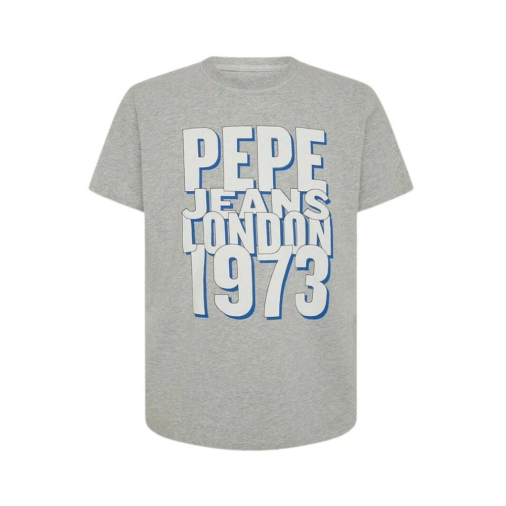 Pepe Jeans Exclusieve heren T-shirt collectie voor elke gelegenheid Gray Heren